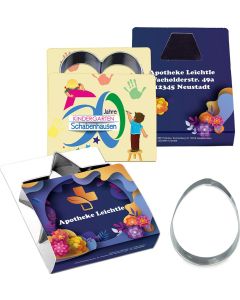 Backförmchen Single-Pack Ostern - inkl. Werbedruck