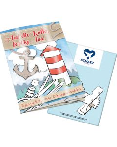 Upcycling-Heft - inkl. Werbedruck