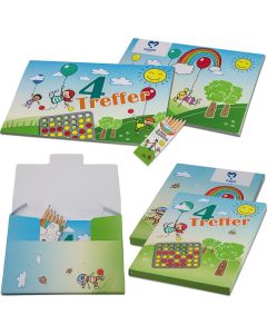 4 Treffer Block/Set - inkl. Werbedruck