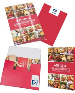 Rezeptbuch/-Set Weihnachten - inkl. Werbedruck