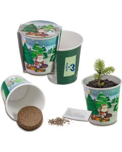 Weihnachtsbaum to-go - inkl. Werbedruck