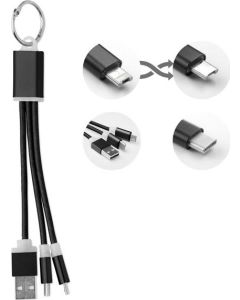 Schlüsselring mit Kabel-Set