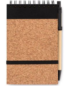 DIN A6 Notizbuch mit Kork