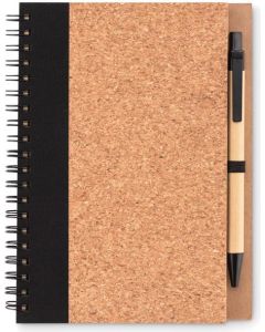 Notizbuch mit Kork-Cover