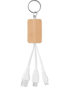 Schlüsselring-Ladekabel 3in1