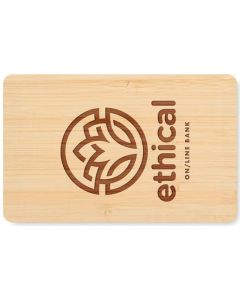 RFID Karte aus Bambus