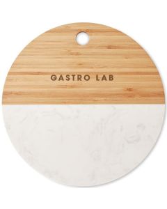 Servierplatte Marmor-Bambus