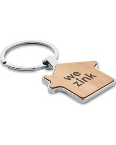 Schlüsselring Bambus, Haus