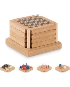 Untersetzer-Set mit Spielen