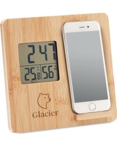 Tischuhr mit Ladestation