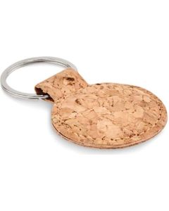 Schlüsselring Kork, rund