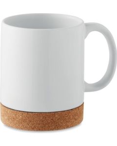 Keramikbecher mit Kork 280 ml