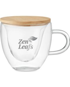 Doppelwandiges Borosilikatglas 180 ml