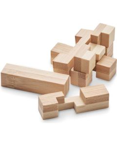 Holzpuzzle/Gehirnjogging Bambus