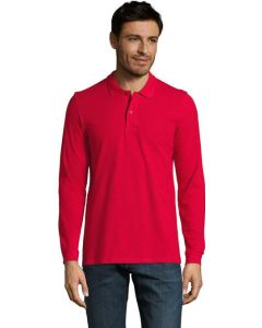 Herren Langarm Polo Perfect 180 g/m²