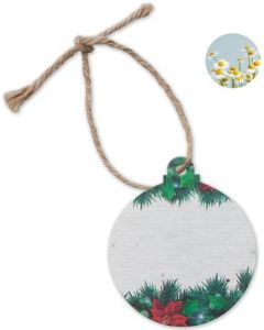 Weihnachtsschmuck Samenpapier Bauseed