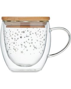 Becher aus Borosilikatglas Stern Sion