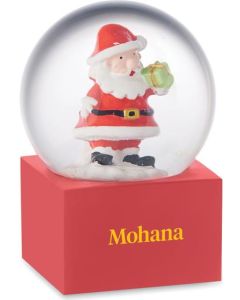 Kleine Schneekugel Santo