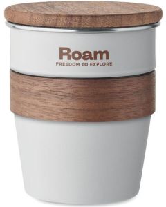 Einwandiger Becher 350 ml Walnut