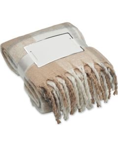 Karierte Mohair-Decke Quet