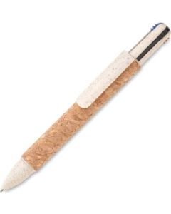 4-Farb-Kugelschreiber Kork Arbocho