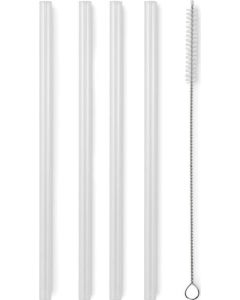 Glas Trinkhalme-Set Glaw