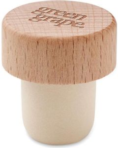 Flaschenverschluss Buchenholz Bopper