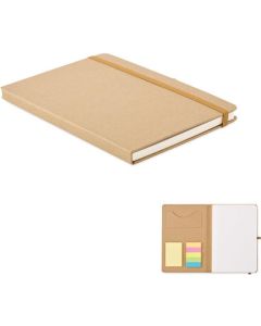 DIN A5-Notizbuch-Set Sticknote, 80 Blatt, blanko