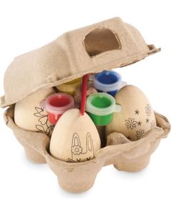 Malset Holz-Ostereier Eiset