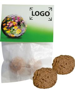 Wonder Ball, bunte Blumenmischung - inkl. 1-4 c Logo-Digitaldruck