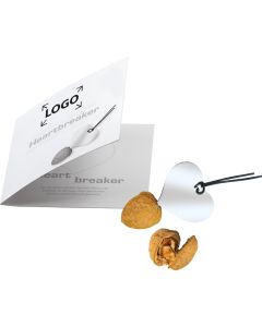 Weihnachtskarte Heartbreaker - inkl. 1-4 c Logo-Digitaldruck