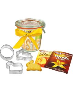 Oster-Backförmchen im Weckglas - inkl. 1-4 c Logo-Digitaldruck