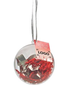 Weihnachtskugel Backförmchen - inkl. 1-4 c Logo-Digitaldruck