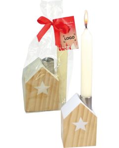 Weihnachts-Kerzenzauber - inkl. 1-4 c Logo-Digitaldruck