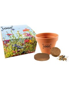 Bienen-Festmahl - Bienenwiesen-Mischung - inkl. 1-4 c Logo-Digitaldruck