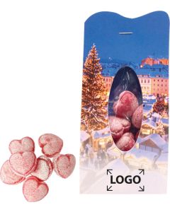 Glühweinherzchen - inkl. 1-4 c Logo-Digitaldruck