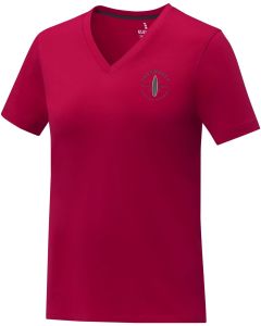 Somoto T-Shirt mit V-Ausschnitt für Damen
