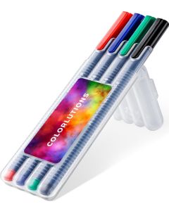 Staedtler triplus ball, Box mit 4 Stiften