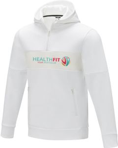 Sayan Kapuzenpullover mit halbem Reißverschluss für Herren