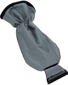 Eiskratzer mit Handschuh