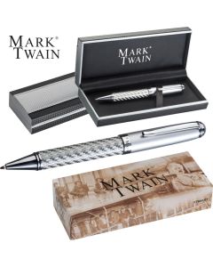 Mark Twain Kugelschreiber aus Metall