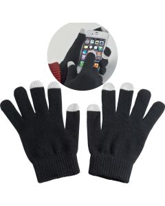 Handschuhe aus Acryl mit 2 Touch-Spitzen