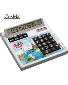 Tischrechner Eigendesign mit 12 Digits aus Kunststoff