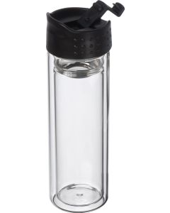 Borosilikat Glasflasche mit Teesieb, 400 ml