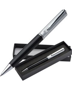 Kugelschreiber aus Metall mit silbernem Oberteil