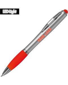 Kugelschreiber mit farbigem LED Licht