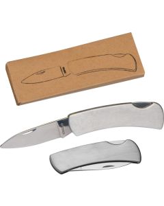 Taschenmesser aus Edelstahl mit Sicherheitsverschluß