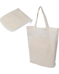 Faltbare Oeko-Tex® STANDARD 100 Einkaufstasche aus Baumwolle