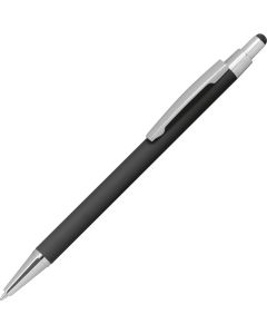 Kugelschreiber aus Metall mit Rubberfinish und Touchfunktion
