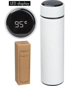 Edelstahlflasche mit LED Temperaturanzeige, 450 ml
